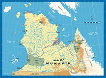 Nunavik Map